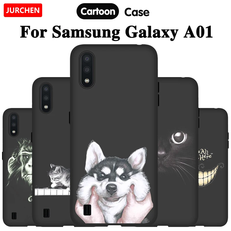 Мягкий силиконовый чехол EiiMoo для Samsung Galaxy A01 A015F A015G | Мобильные телефоны и