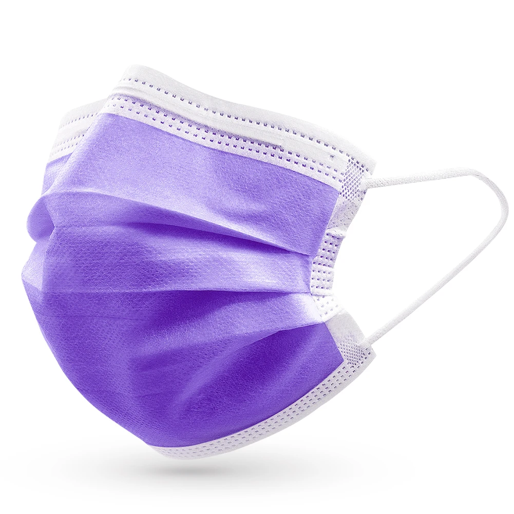 

50pcs 3 Layers Disposable Mouth Cover Anti-Dust Surgical Respirator Breathable Anti Dust Mouth Masks Nose Covers
