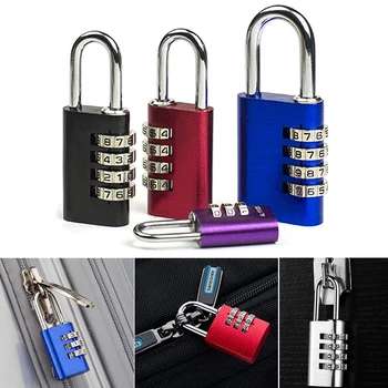 

Can Set Your Own Password Padlock for Secret Notebook Small Furniture Cabinet Drawer Suitcase Storage Bag Digit Combination Lock