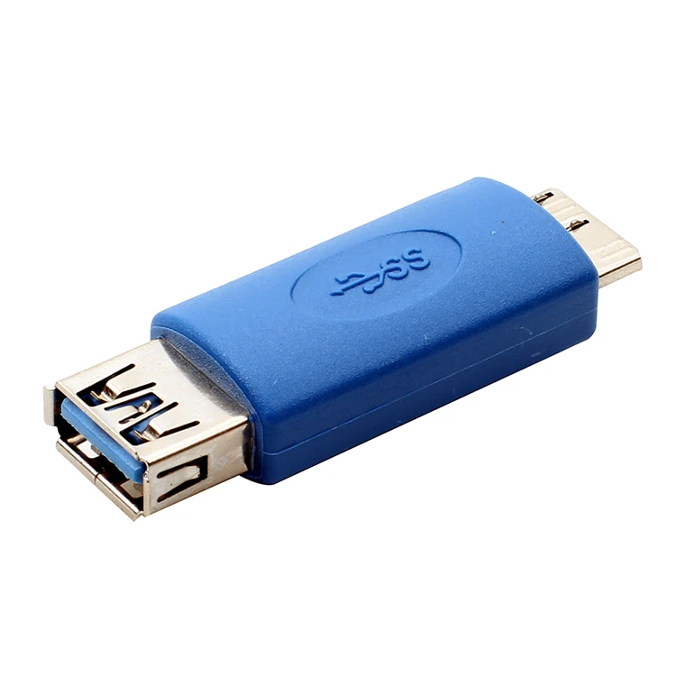Высокоскоростной адаптер USB3.0 A женский пара Micro B адаптер A Female to Micro B