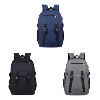 

NoEnName_Null 2019 Fashion Men Business Backpack New Trend Casual Male High School Student Simple Travel Bags H8WD