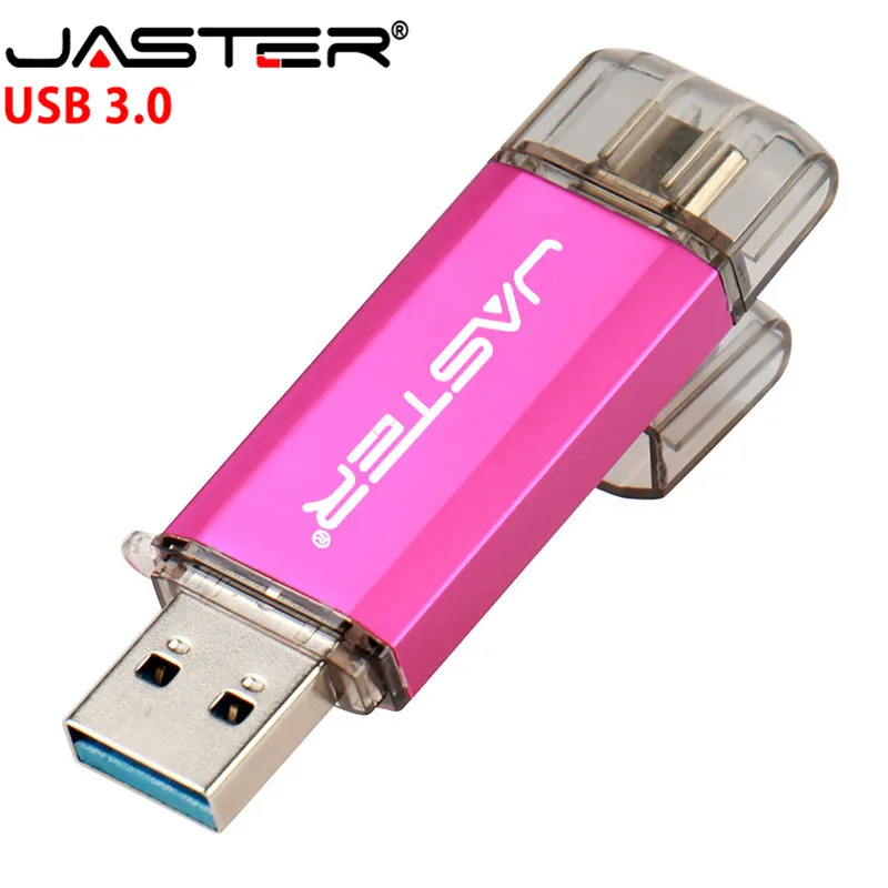 USB флеш накопитель JASTER OTG 32 ГБ 16 8 Micro 64 128 ГБ|USB флэш-накопители| |