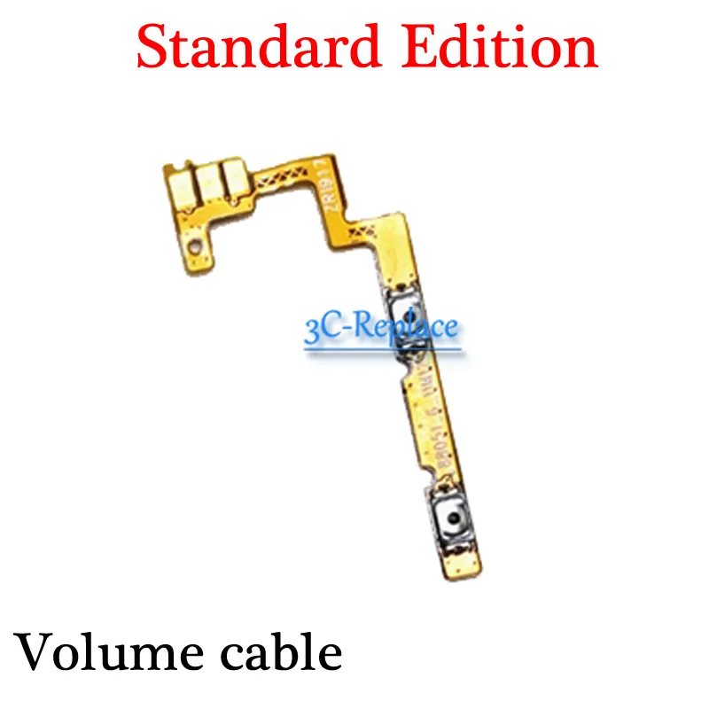 Volume cable Для Oppo A3s/для Oppo A2 Pro Usb гибкий материнский кабель микрофон гибкий громкий динамик вкл. Выкл. Мощность объемный кабель гибкий кабель - Цвет: Volume cable