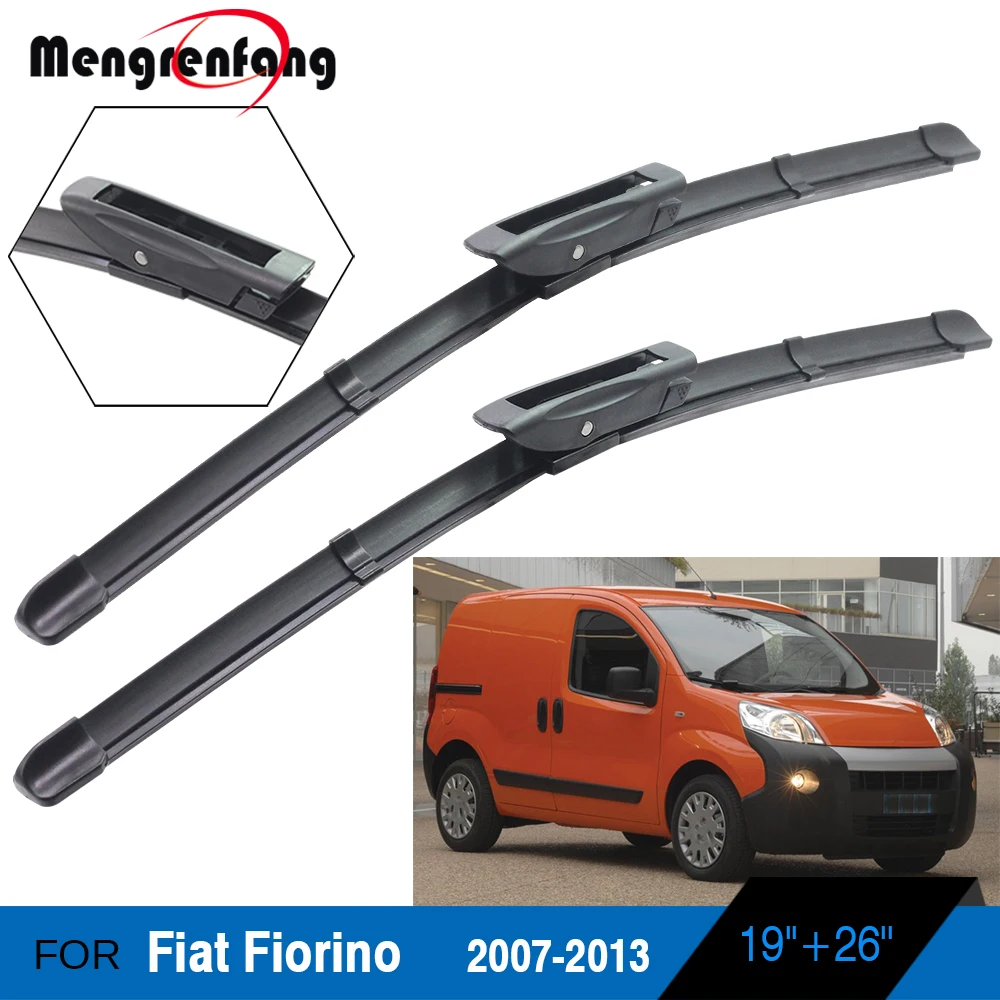 2 шт. автомобильные щетки стеклоочистителя для Fiat Fiorino 2007 2008 2009 2010 2011 2012