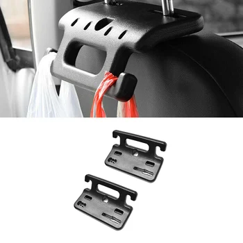

2Pcs Car Seat Back Headrest Coat Hook Purse Bag Hanging Hanger Holder Armrest Rack Pillow