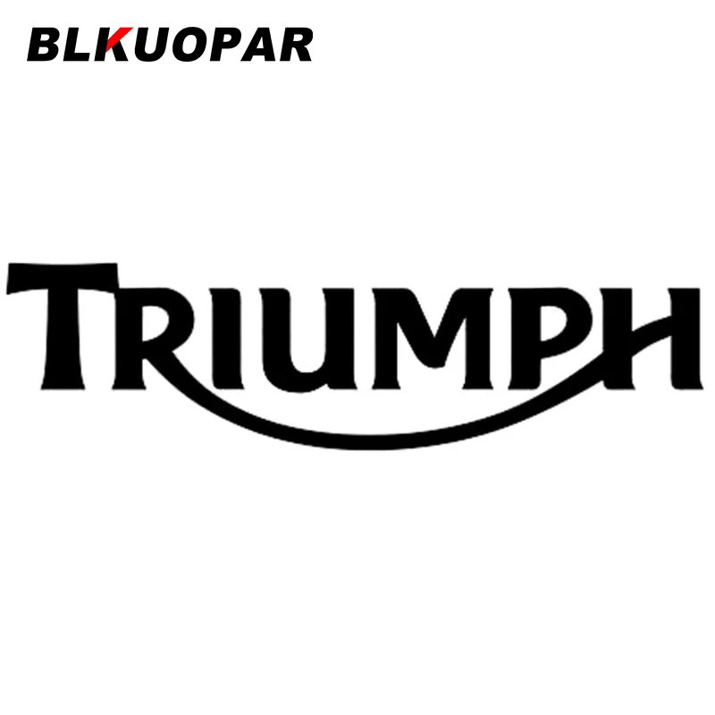 BLKUOPAR for Motorcycle Car Stickers Creative Decals JDM Accessories Trunk Skateboard Waterproof DIY Goods Apply To TRIUMPH | Автомобили и