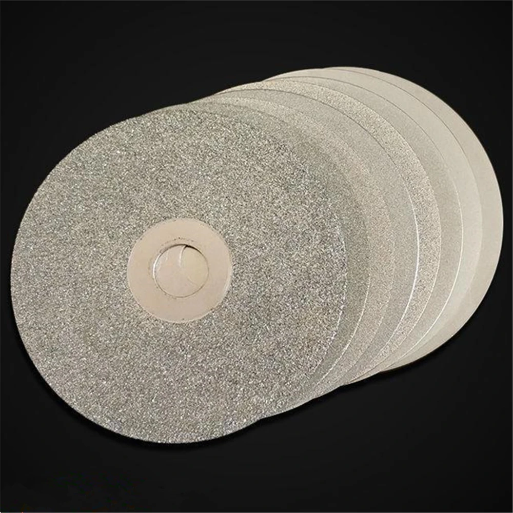 200 mm*12.7 mm 150#~3000# Angle Grinder Diamond Polishing Grinding Cut Off Discs Wheel Glass Cutting Blade Rotary Abrasive Tools