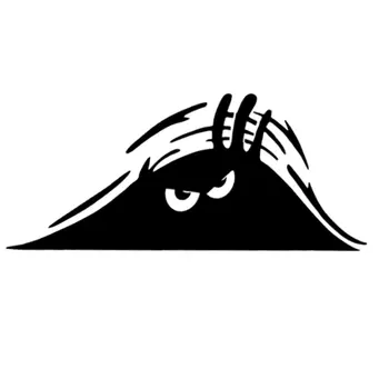 

newFunny Peeking Monster Car Body Styling Sticker Removable Waterproof Sticker Truck Lighting Car Styling Exterior Accessories