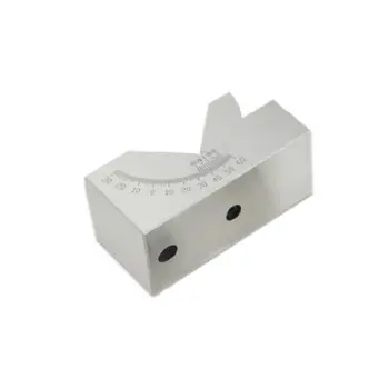 

AP46 Adjustable Angle Gauge V-Block 0 to 60 Degree Ruler for Milling Machine