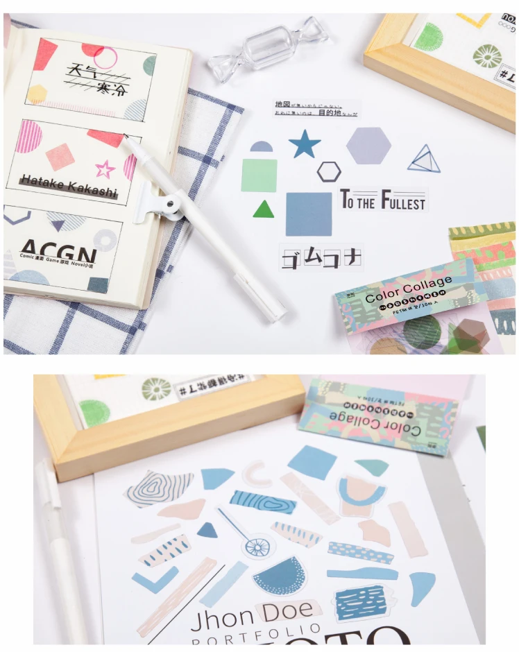 30 x записываемая наклейка Bullet Journal декоративные наклейки из бумаги васи Скрапбукинг палочка этикетка дневник канцелярский альбом палочка этикетка