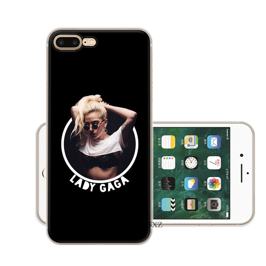 Чехол для мобильного телефона из ТПУ для iPhone 11 Pro X XS Max iPhone XR 6 6S 7 8 Plus 5 5S SE, чехол для леди Gaga Cool - Цвет: 10
