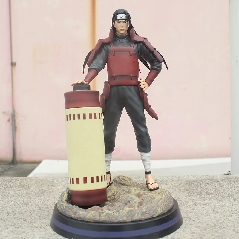 30 см аниме Наруто статуя огненная нация Shodai Hokage бюст сенджу хаширама фигурки модель игрушки - Цвет: no box