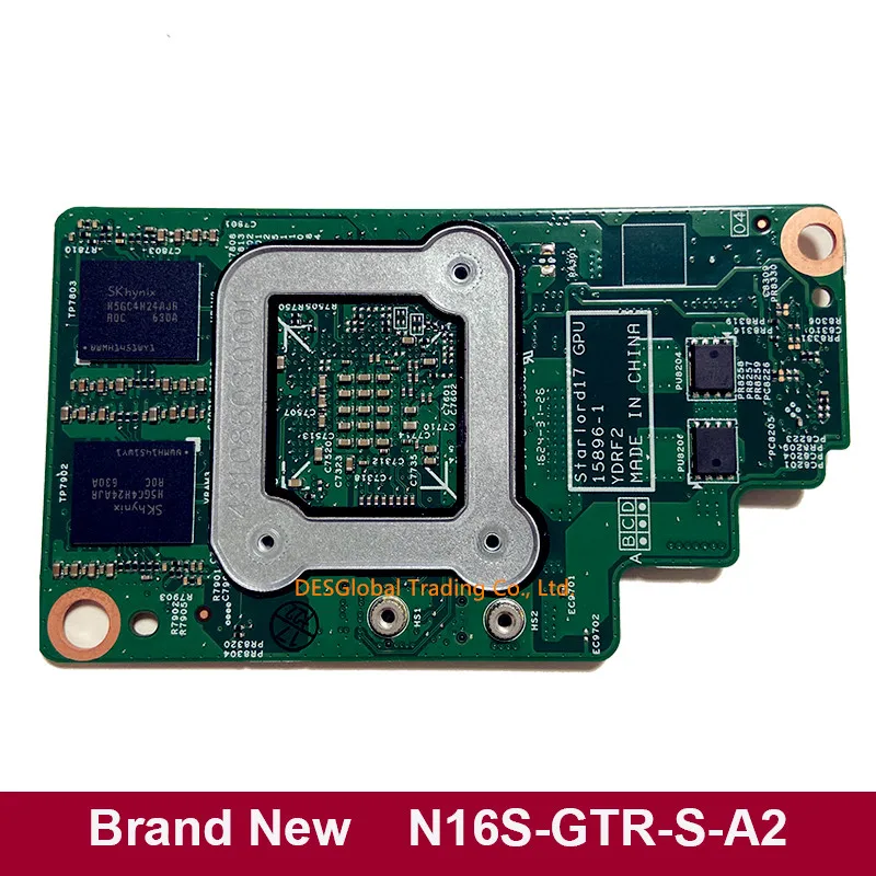 Абсолютно VGA Видео Графическая карта N16S-GTR-S-A2 для ноутбука Dell 7568 тест Быстрая