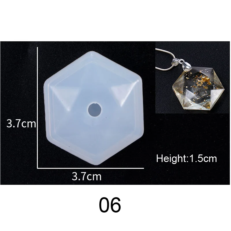 Popular1PC 3D кулон DIY ожерелье ювелирные изделия формы подвески со шкалой из кристаллов Ювелирные изделия смолы формы для ювелирных изделий инструмент