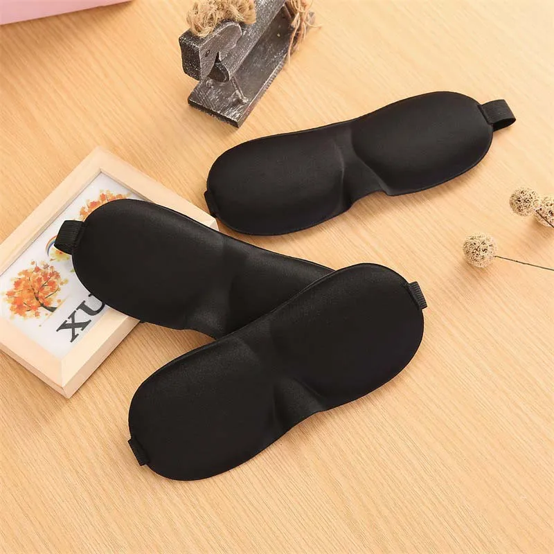 1Pc 3D Sleep Mask Natural Sleeping Eye Mask Eyeshade Cover Shade Eye Patch Women Men Soft Portable Blindfold Travel Accessories