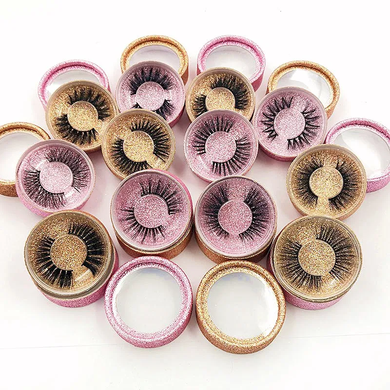 1 Пара толстых пушистых накладных ресниц норковые ресницы объемные 3D длинные