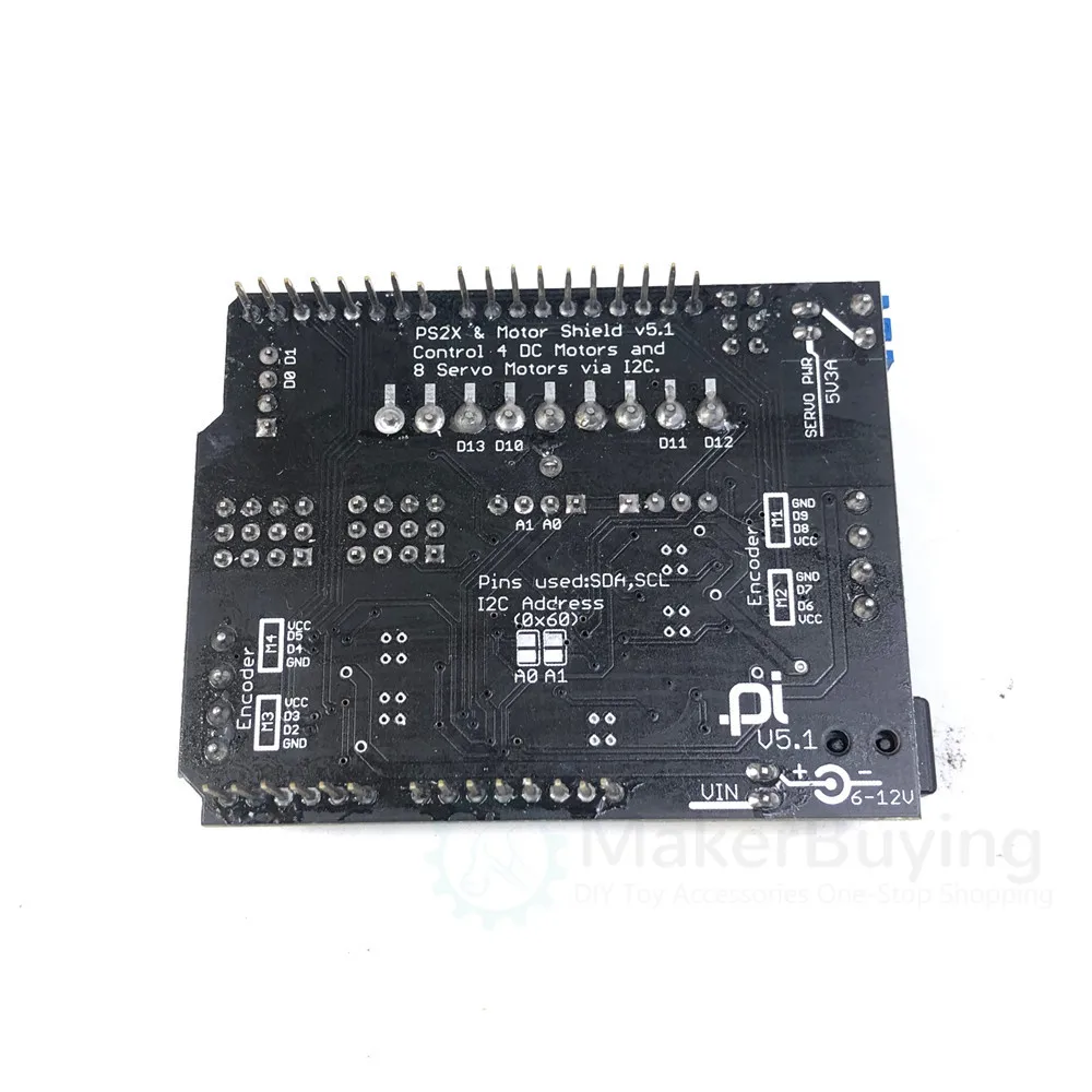 Плата серводвигателя двигателя Arduino PS2 пульт дистанционного управления с