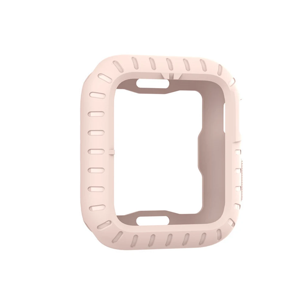 Применимый для Apple Watch4 поколения защитная оболочка ультра-тонкий защита от ударов при падении мягкие часы в силиконовом корпусе 4 корпус часов 40/44 мм корпус