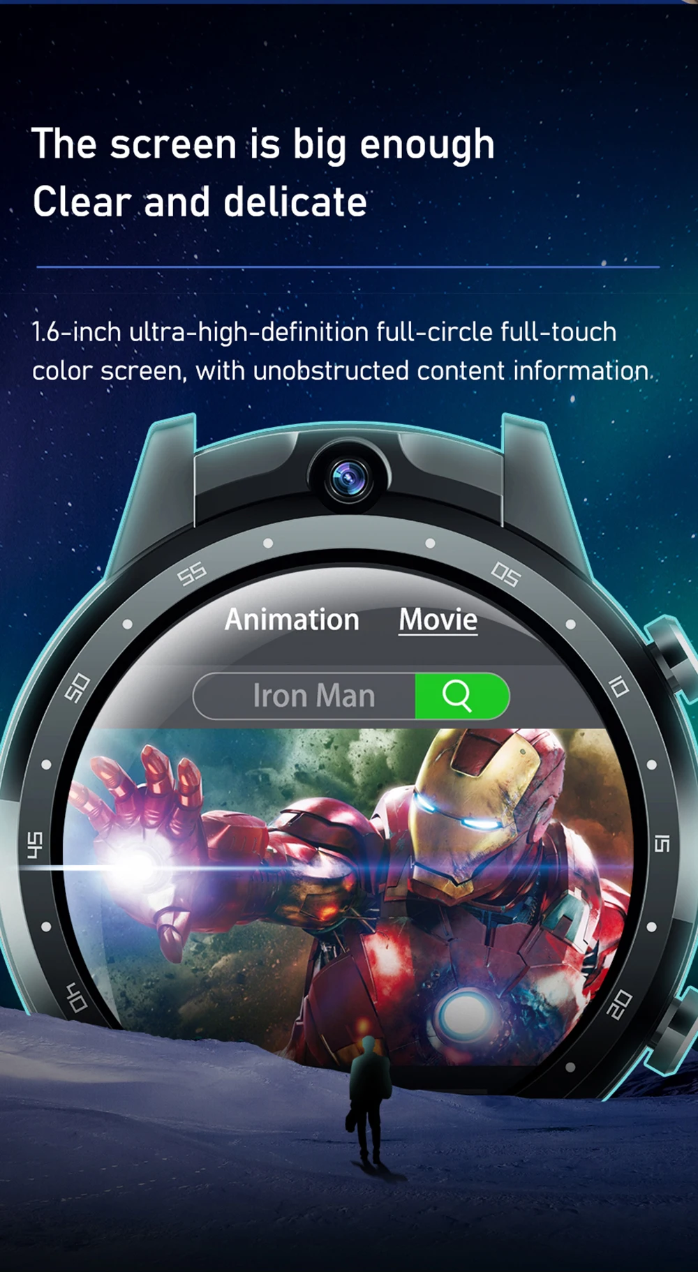 4g smart watch with jio sim support Clearance