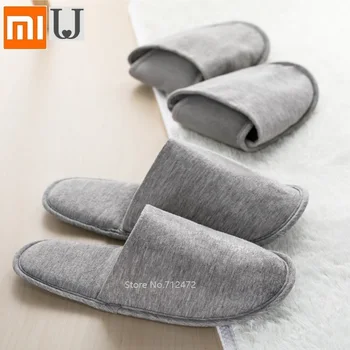 

New Home slippers indoor floor cotton slippers Women's non-slip warm flip flop