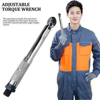 

Preset Adjustable Torque Wrench Torque Wrench Torque Wrench 1/4" 5-25Nm Adjustable Torque Wrench Bicycle Repair tools kit