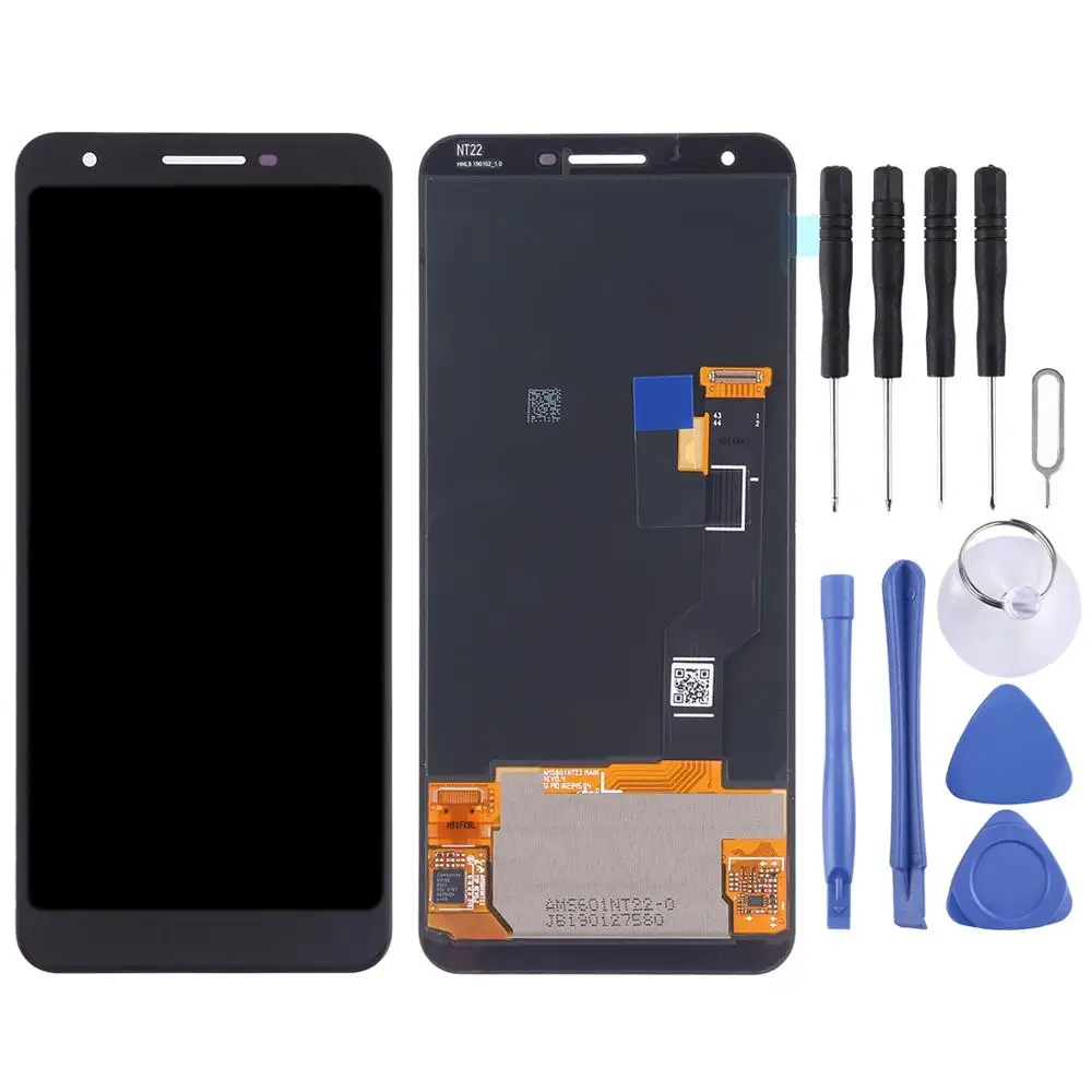 Протестированные запасные части для Google Pixel 3a XL ЖК-дисплей+ сенсорный экран стеклянная панель в сборе+ Инструменты