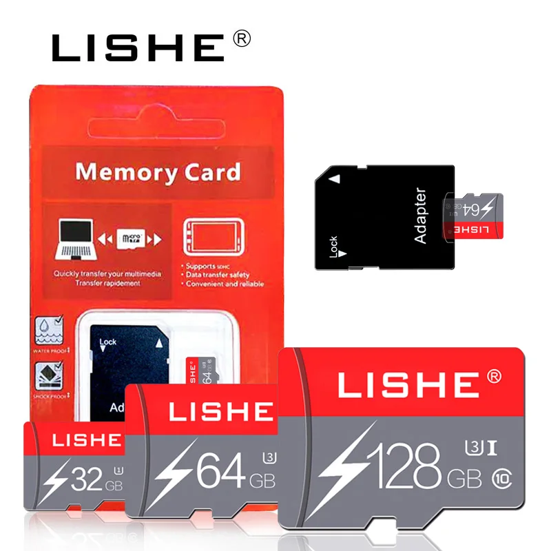 Карта памяти micro SD 128 ГБ 64 32 16 8 Гб|Карты памяти| |