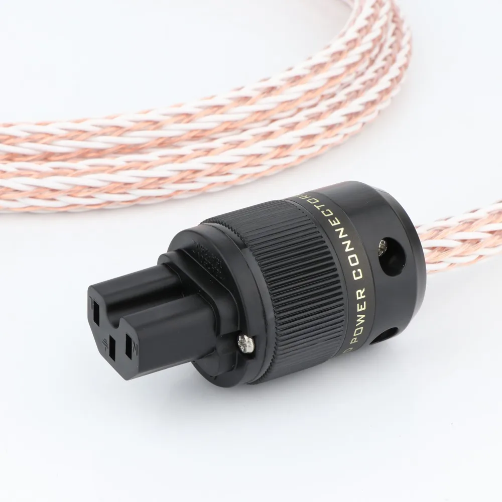 HIFI 12TC  ̺  13A AC  ̺, ǰ 6N OCC Hifi  ڵ IEC  HIFI AC  ̺