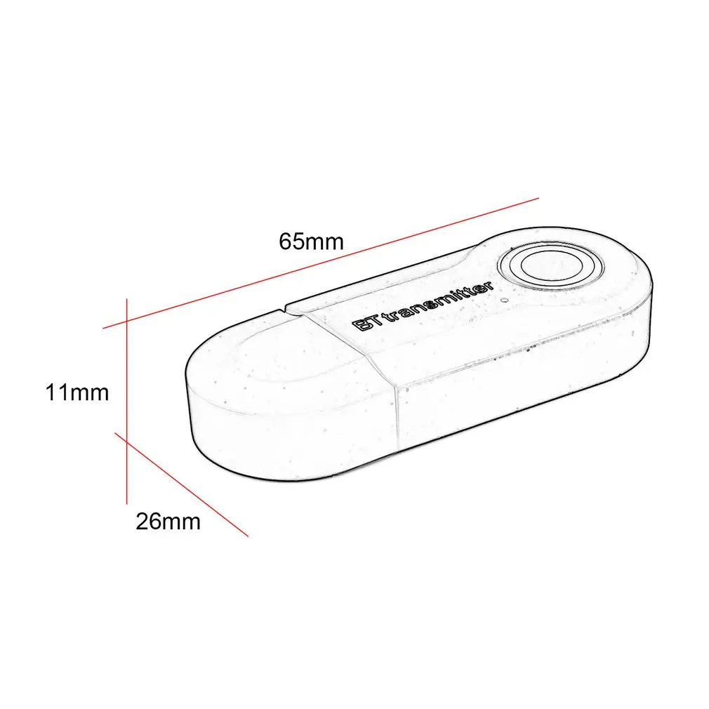GT-09S беспроводной адаптер Bluetooth передатчик Мощный Bluetooth аудио передатчик портативный стерео музыкальный адаптер