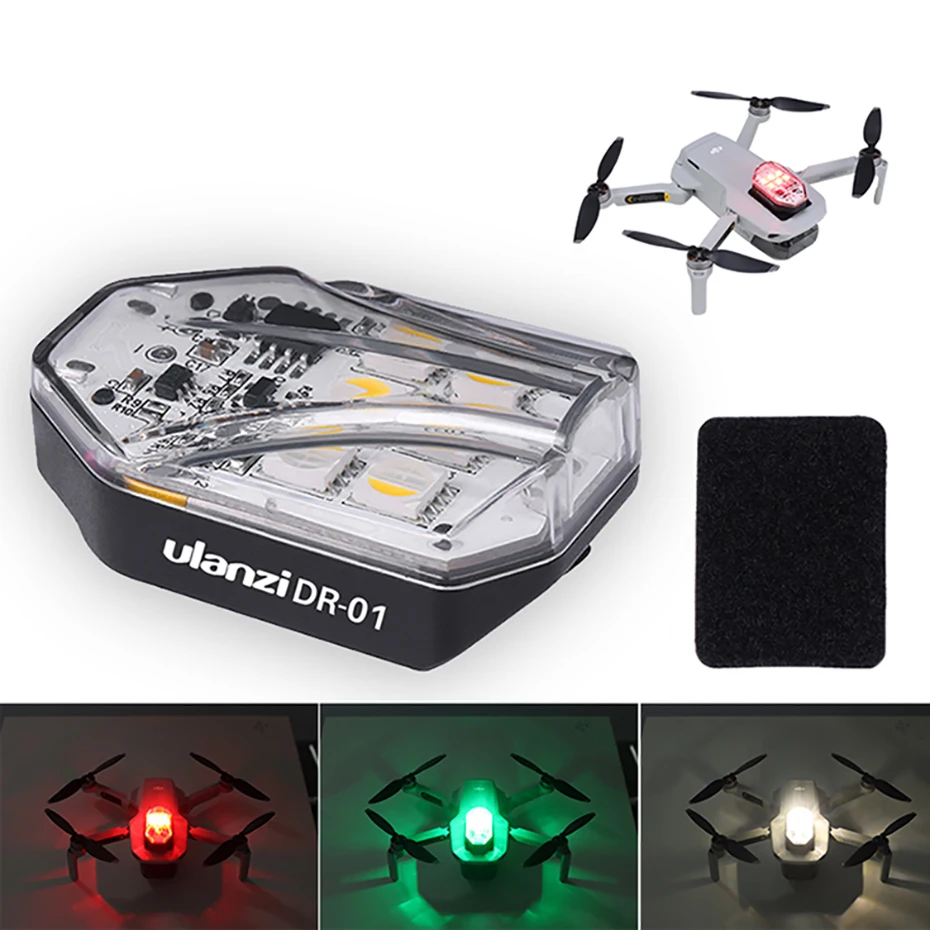 Ulanzi dr 01 RGB Dji MAVIC Mini стробоскоп светильник анти коллизионный Ночной F индикатор для