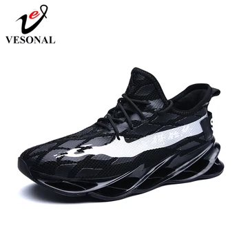 

VESONAL 2020 New Lightweight Sneakers Men Shoes Casual hip hop Breathable Comfortable Male Walking Footwear street