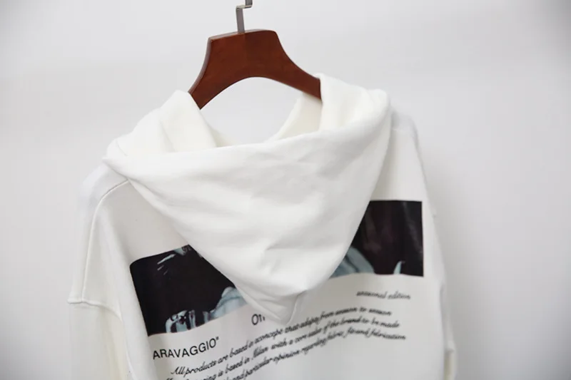 Классические off-white зимние новые цифровые 02 женские мужские толстовки с капюшоном