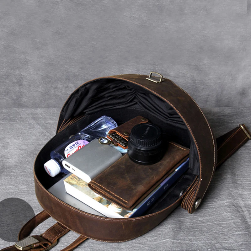 Ручной работы личность Жук кожаный рюкзак для обувь для мужчин и женщин Творческий верхний слой кожи рюкзак-панголин amazon