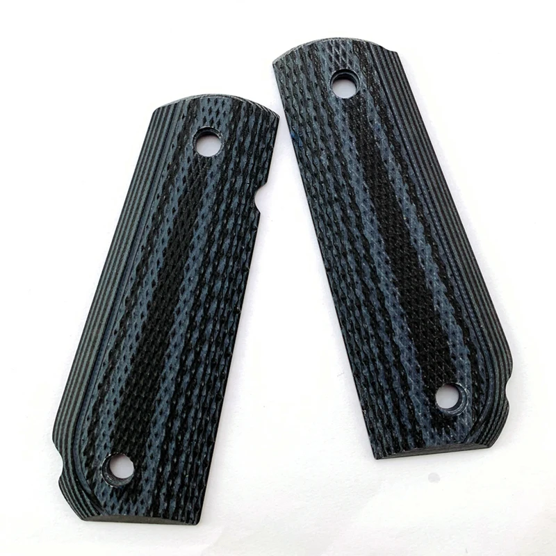 

2Pieces Gun 1911grips G10 Handle Grips Patch Custom Grips CNC Gun Handle Grips