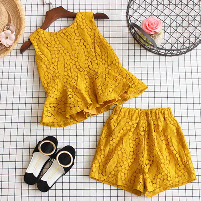 yellow BL1130K03 Humor bear/Одежда для девочек коллекция года; брендовый детский комплект одежды для девочек детская одежда Топы в полоску для девочек+ штаны; модные комплекты одежды для девочек - Цвет: yellow BL1130K03