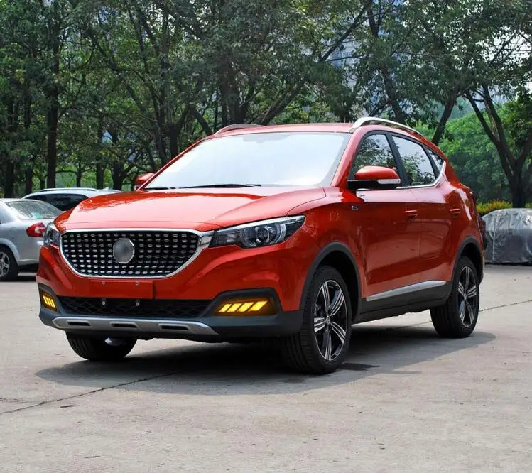 Для MG ZS светодиодный дневной свет желтый указатель поворота функция 12 В автомобиля DRL противотуманная фара украшение