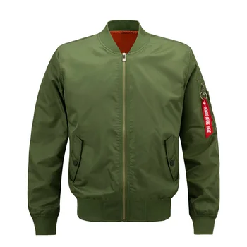 

2019Autumn/winter Men Bomber Flight Pilot Jacket Men Ma-1 Flight Jacket Pilot Air Force Male Army Military Motorcycle Race Coats