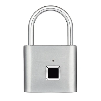 

USB Charging Smart Keyless Electronic Fingerprint Lock Home Security Security Safety Padlock Door Luggage Lock