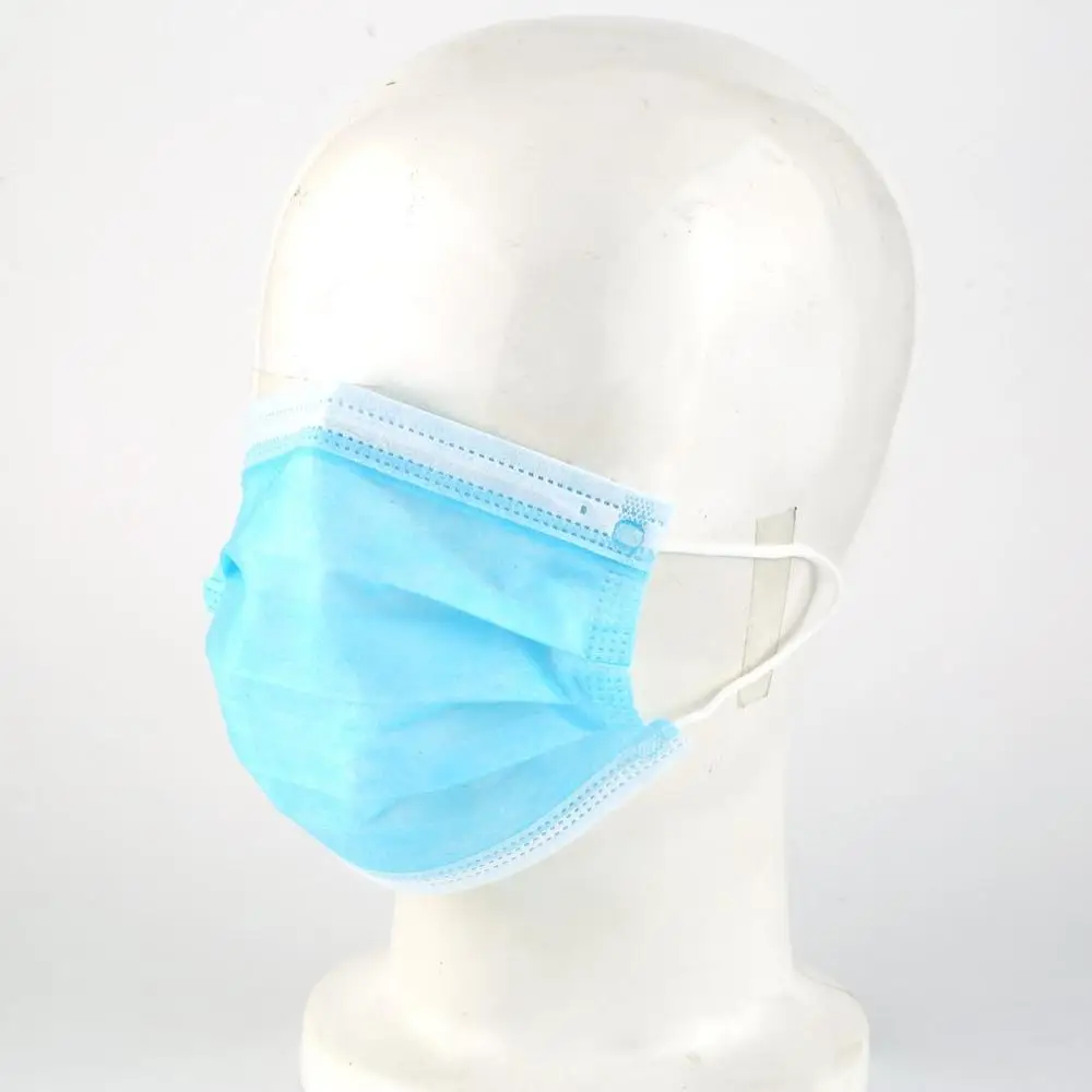 

10pcs Disposable Masks Blue Anti-Dust Masks Outdoor Efficient Washable Masks Safety Protective Supplies