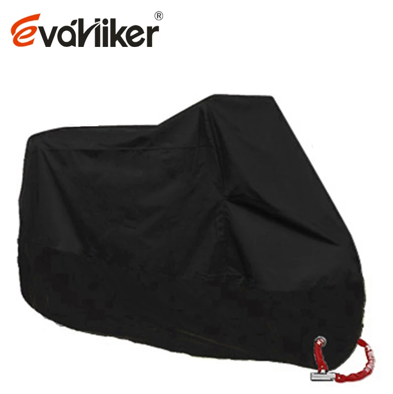 Waterproof Heavy Duty 190T Polyester Motorcycle Cover - All-Season UV & Dust Protection