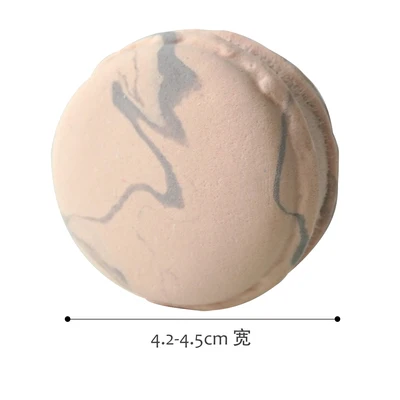 Молочно-Белый Simulation macaron props snack Marbled macaron Food photography props Black and white gray cold color - Цвет: Молочно-Белый
