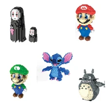 Best Offers New Movies Series Toys Compatible Legoingzk Movies Mario Totoro No Face Man Building Blocks Birthday Gift for Children Best Offers New Movies Series Toys Compatible Legoingzk Movies Mario Totoro No Face Man Building Blocks Birthday Gift for Children