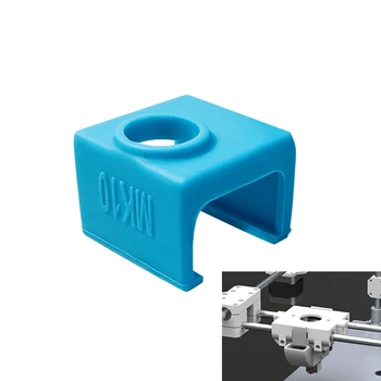 

1pc Silicone Sock Cover For MK10 3D Printer Aluminum Heater Block Part