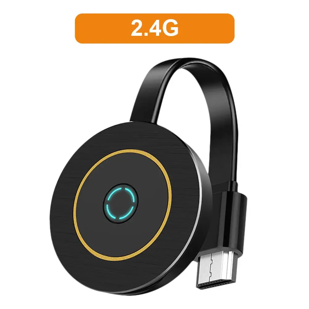 2.4G Новейший wifi Дисплей ключ HDMI экран общий Дисплей приемник беспроводной дисплей адаптер для Android IOS Mac Win7 Windows XP - Color: 2.4G