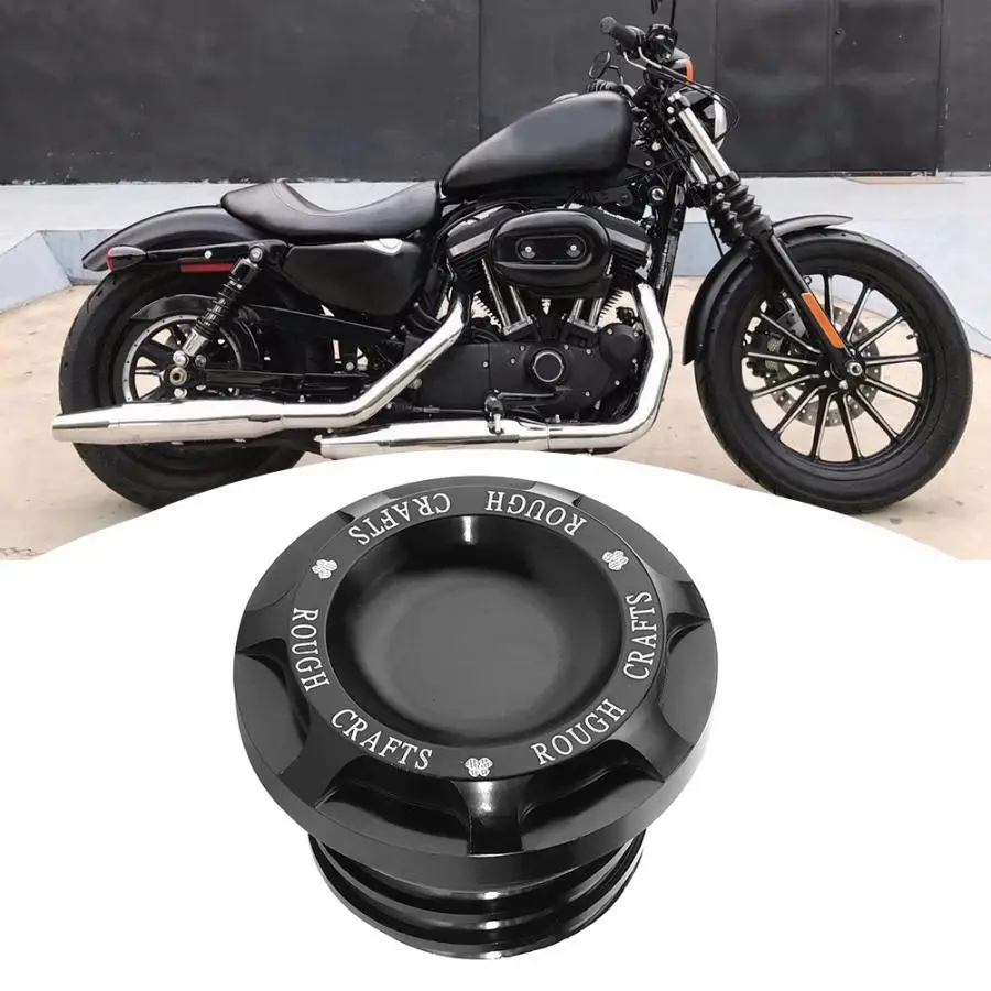 Черный CNC алюминиевый сплав мотоцикл RC топливный бак крышка подходит для XL1200 X48 883 газовый бак крышка лоток для масла