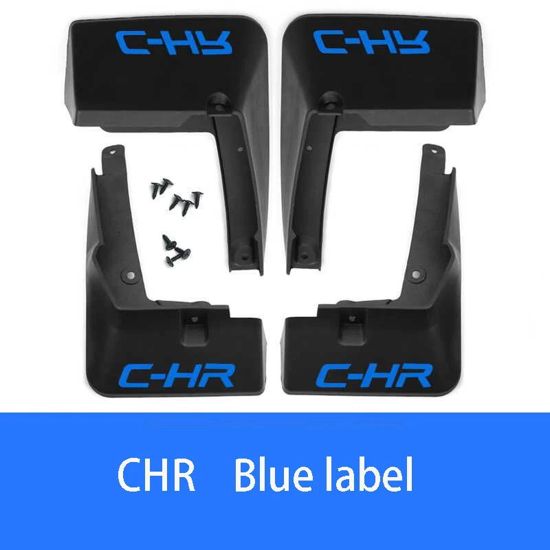 

4pcs Front Rear Car Mud Flaps For Toyota CHR 2018 yea Splash Guards Mud Flap Mudguards Fender Mudflaps Accessori