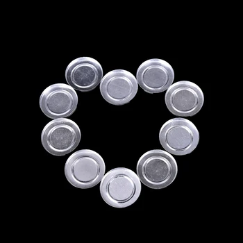 

10pcs Makeup Cosmetic Empty Aluminum Cases Pans For Eyeshadow Eye Shadow Container Pans Palette Case DIY Makeup Tool