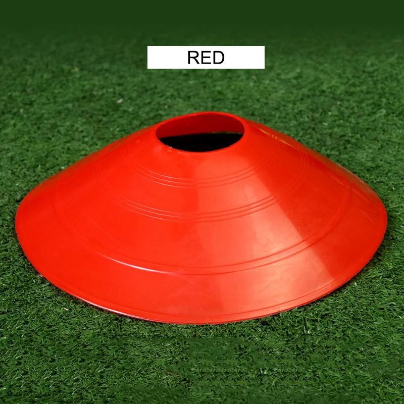 10 Pcs Soccer Training Sign Dish Pressure Resistant Cones Marker Discs VQ 