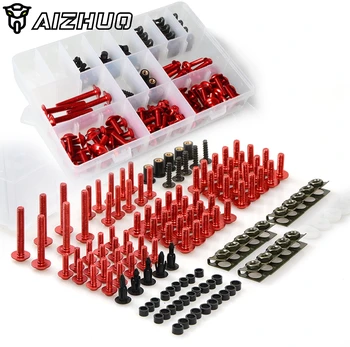 

Motorcycle Fairing Bolts Screws Body Spring Bolts For HONDA Cb650f Cb500x cbr650f msx VTR1000F FIRESTORM CB900F Hornet CB919