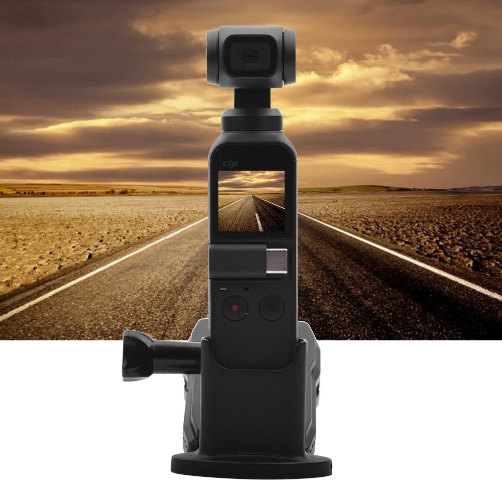 RISE-Базовый адаптер зажим для рюкзака для DJI Osmo Карманный 3-осевой стабилизированный карманный мини Камера ручка Gimbal